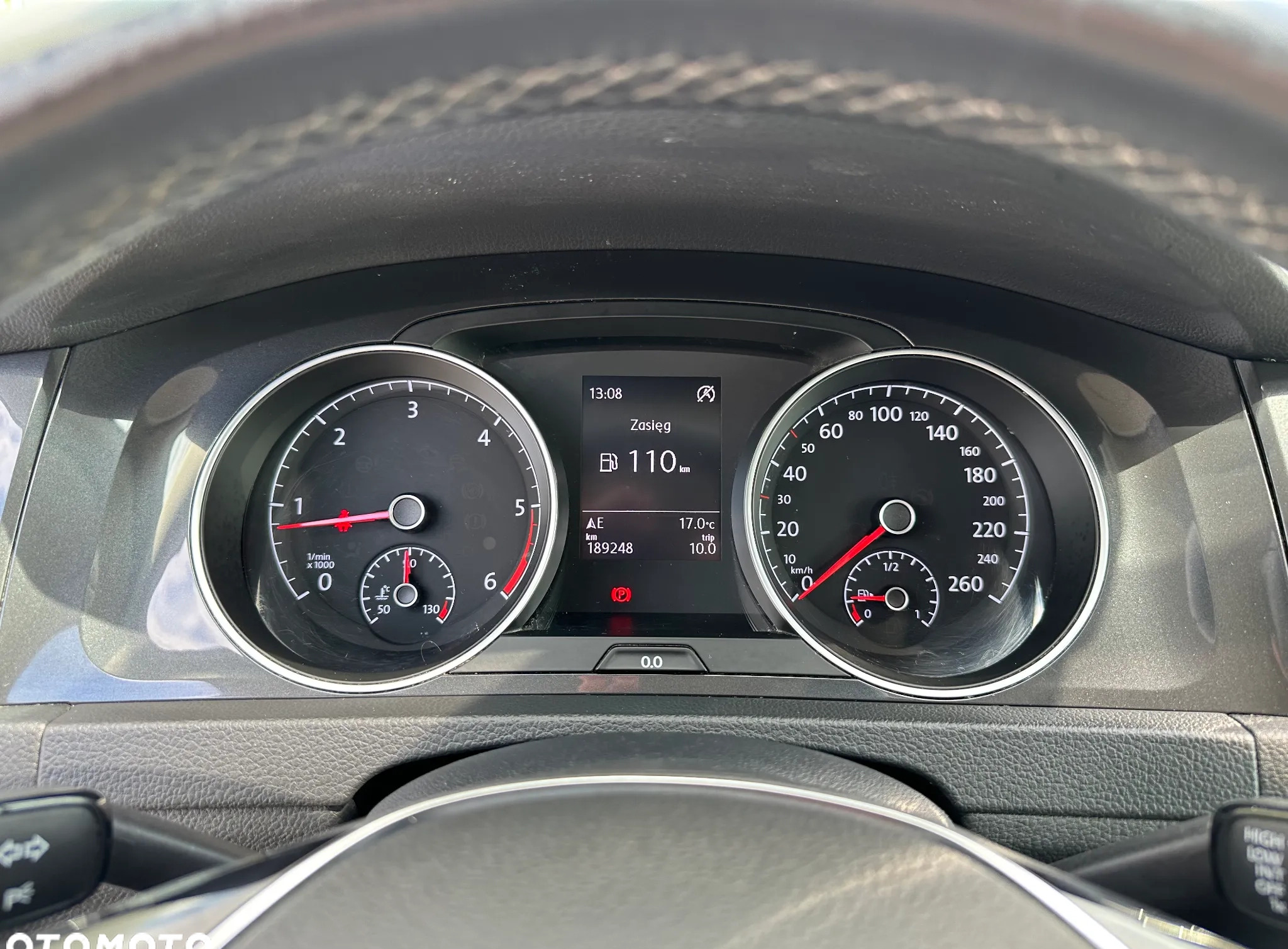 Volkswagen Golf cena 53900 przebieg: 189000, rok produkcji 2017 z Wielichowo małe 704
